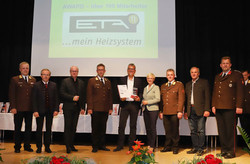 ETA zum zweiten Mal als "Feuerwehrfreundlicher Betrieb" ausgezeichnet