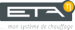 ETA Logo avec slogan en couleurs /4c